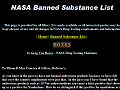 NASA Drug Testing News