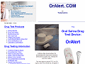 OrAlert.com - Oralert Oral Saliva Drug Screen Test - Drug Testing Home Page