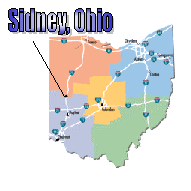 Ohio State Map